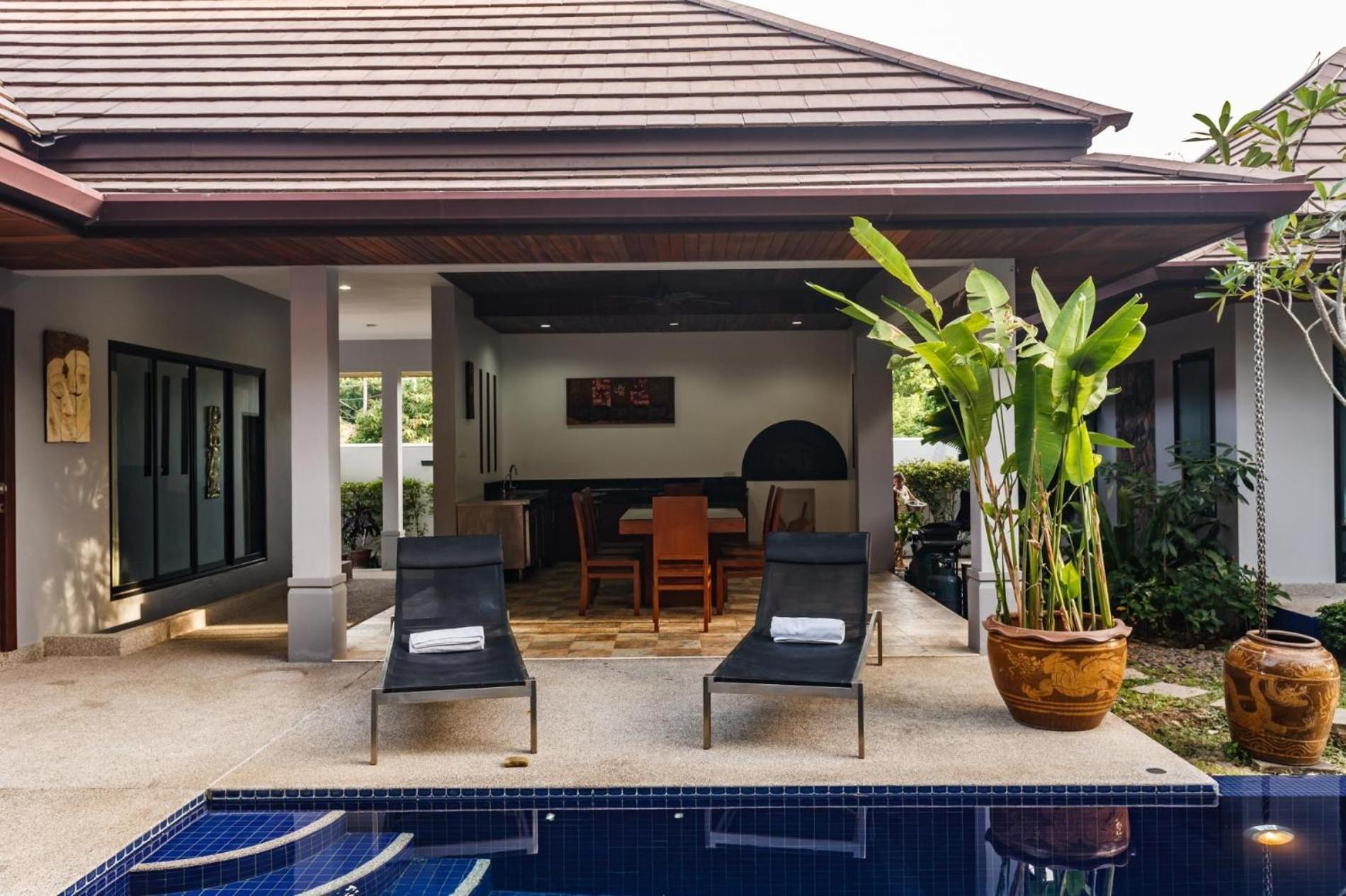Frangipani Pool Villa - Garden, Bbq & Maid Nai Harn Exteriér fotografie