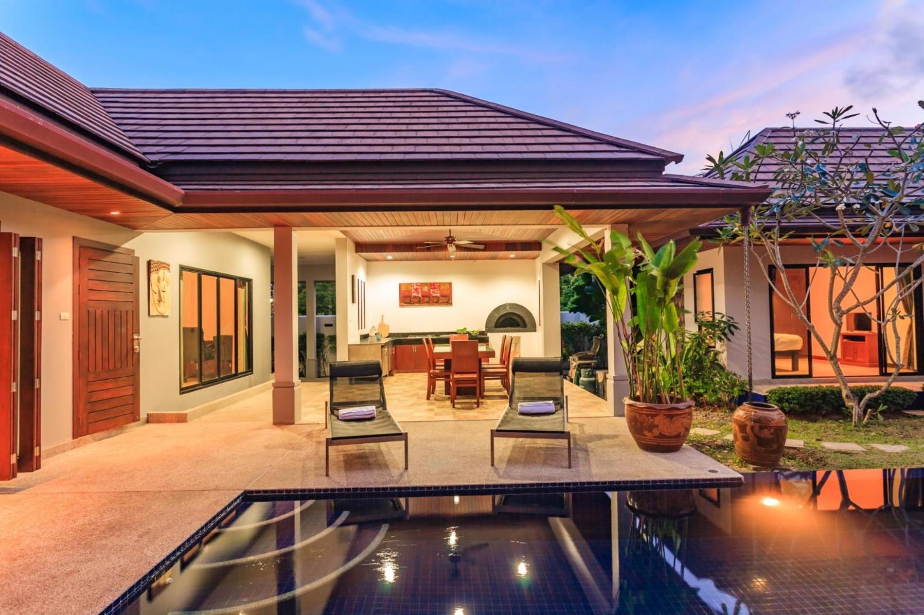 Frangipani Pool Villa - Garden, Bbq & Maid Nai Harn Exteriér fotografie